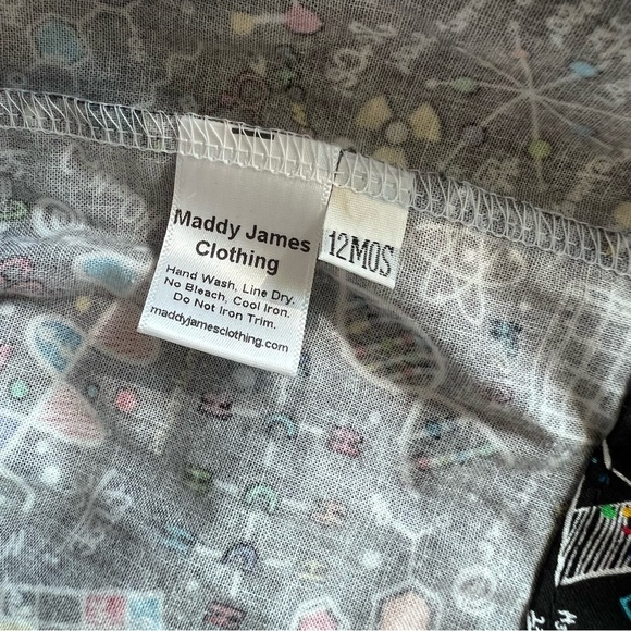 Maddy James Rainbow Scientist Dress Size 12 Months - Picture 4 of 7